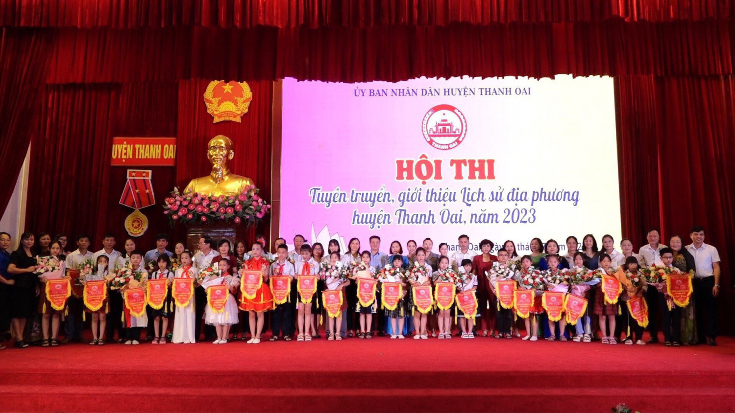 Trường Tiểu học Hồng Dương tham gia hội thi "Tuyên truyền về lịch sử địa phương"